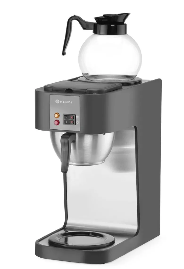 Hendi Kaffemaskine til Filterkaffe med 2 Varmeplader