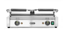 Hendi Kontaktgrill Dobbelt Rillet/Rillet