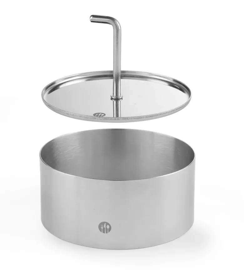 Hendi Madring og Dessertring Rustfrit Stål ø100mm 1 stk