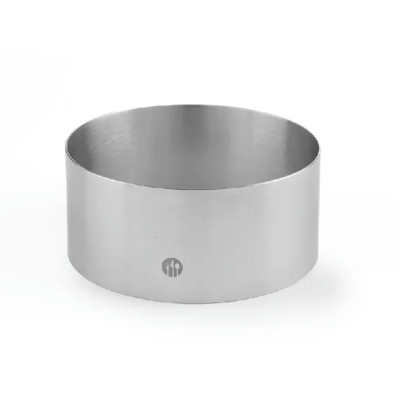Hendi Madring og Dessertring Rustfrit Stål ø100mm 1 stk