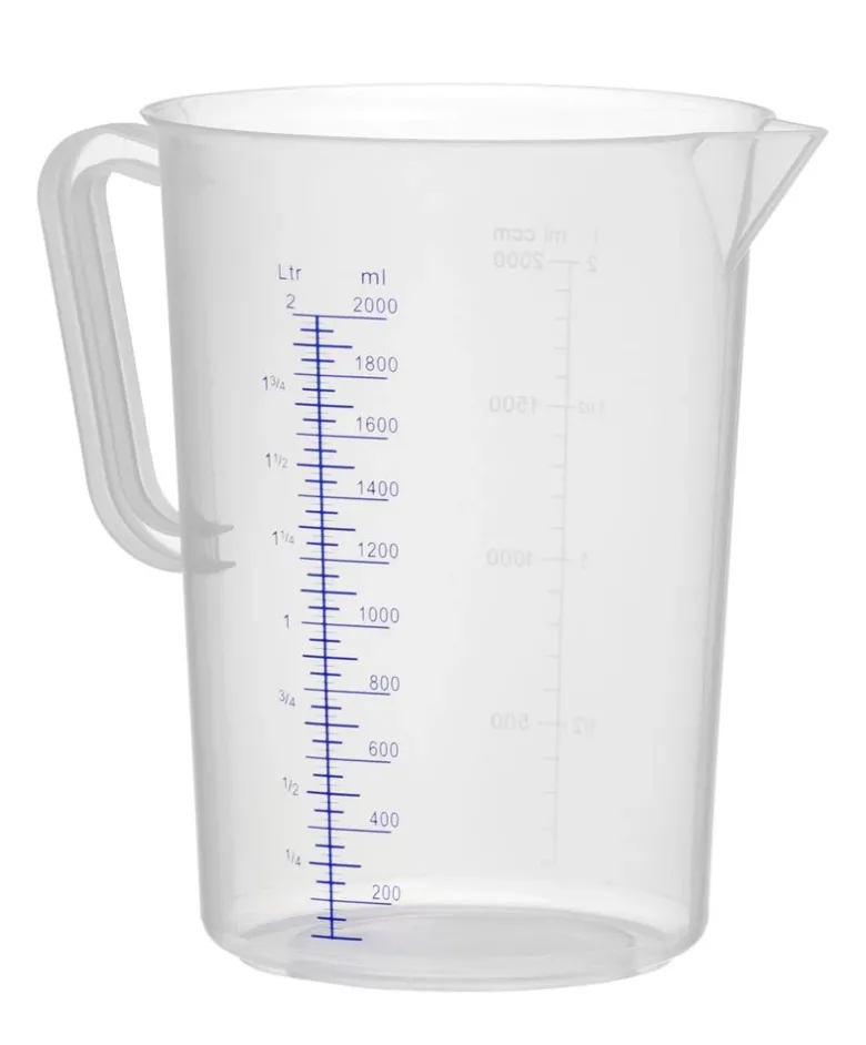 Hendi Målekande Polypropylen Plastik 2L