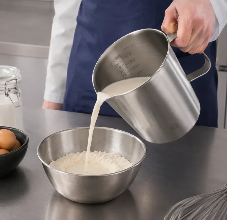 Hendi Målekande Rustfrit Stål 1L