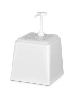 Hendi Sourcedispenser med pumpe Hvid Plast