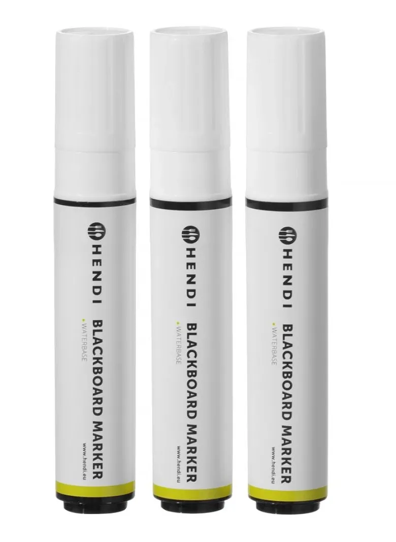 Hendi Tavlekridt Marker 15 mm bred spids