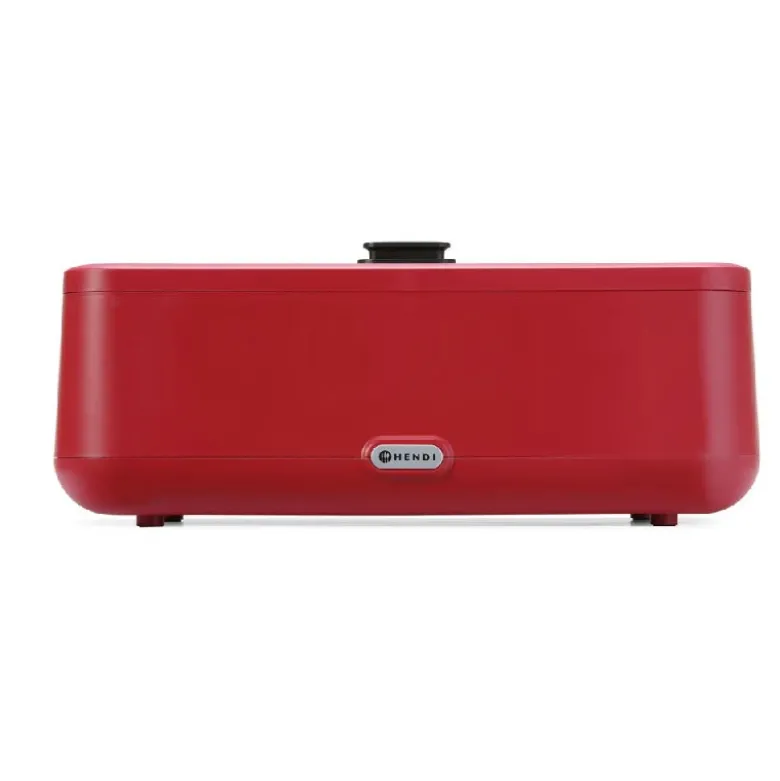 Hendi UNIQ Chafing Dish Rød Glaslåg 8L