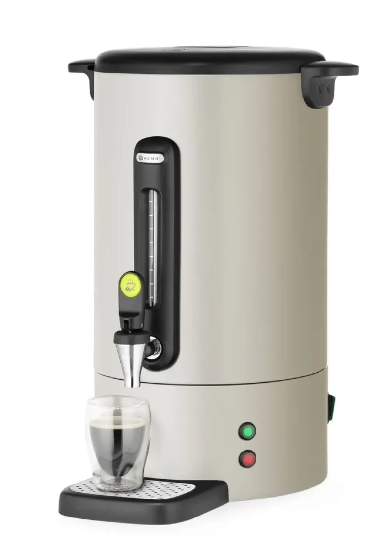 Hendi UNIQ Perkolator Kaffemaskine Creme 14L
