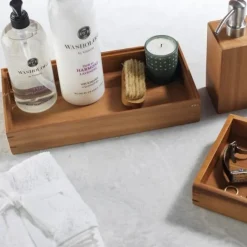 Hinoki opbevaringskasse stor HOME 30x15x5cm