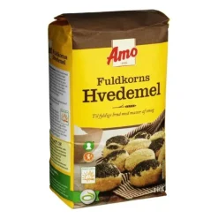 Hvedemel Fuldkorn Amo 1KG