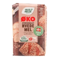 Hvedemel Stenformalet Øko Valsemøllen 1,7KG
