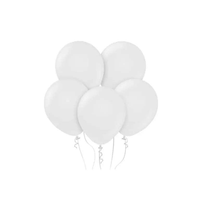 Hvide Balloner 10 stk.