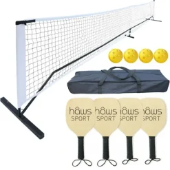 Hâws Pickleball Sæt Sort/Blå 2 stk