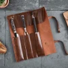 Hâws Santo BBQ sæt 3 dele med læderetui