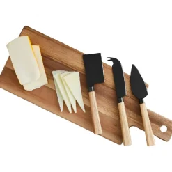 Hâws Santo ostesæt 3 knive + skærebræt