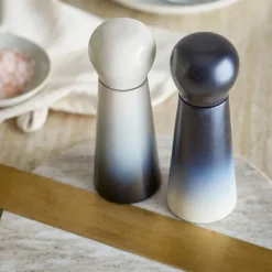 Hyman Salt & Peberkværn, Blå, Gummitræ 2 stk.