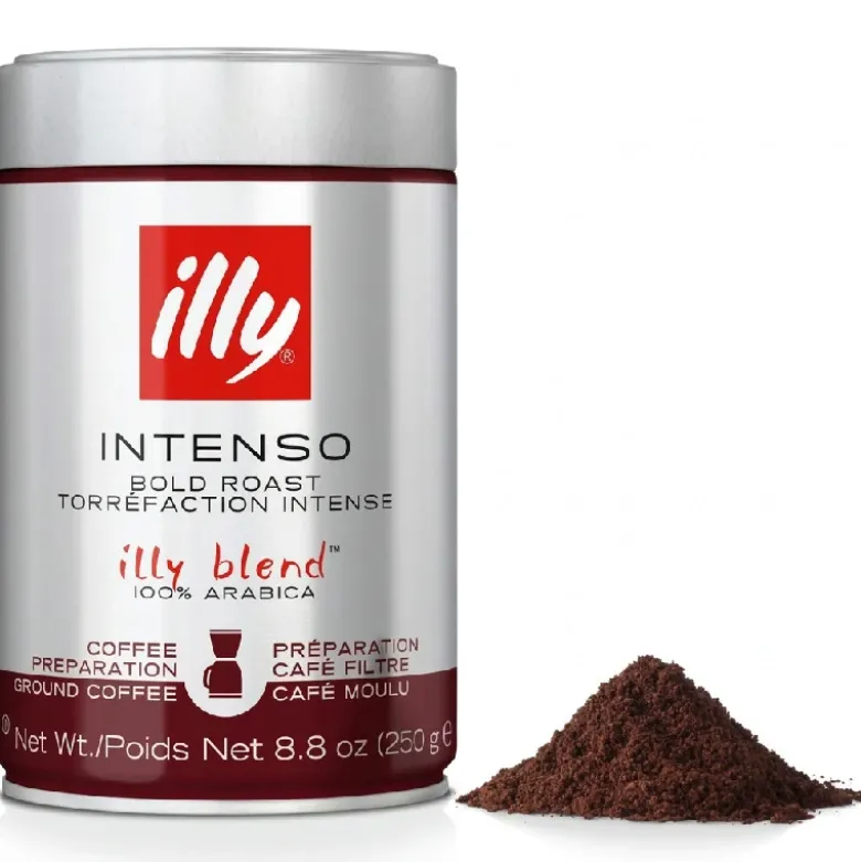 Illy Intenso Bold Roast Kaffebønner 250g