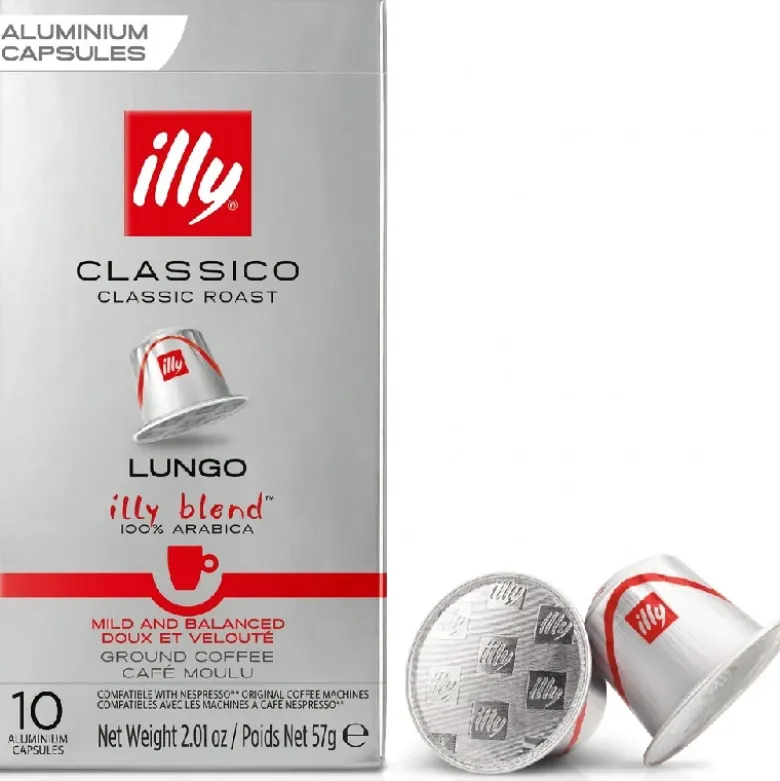 Illy Nespresso Classico Lungo Kapsler 10 stk.