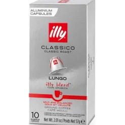 Illy Nespresso Classico Lungo Kapsler 10 stk.