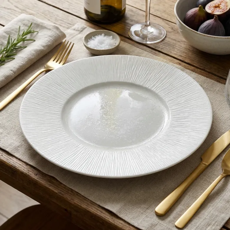Incise Porcelain Lucine Vinget tallerken 31 cm