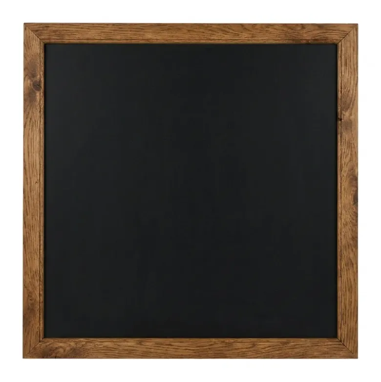 Indrammet tavle, Egetræ - 636mm x 486mm