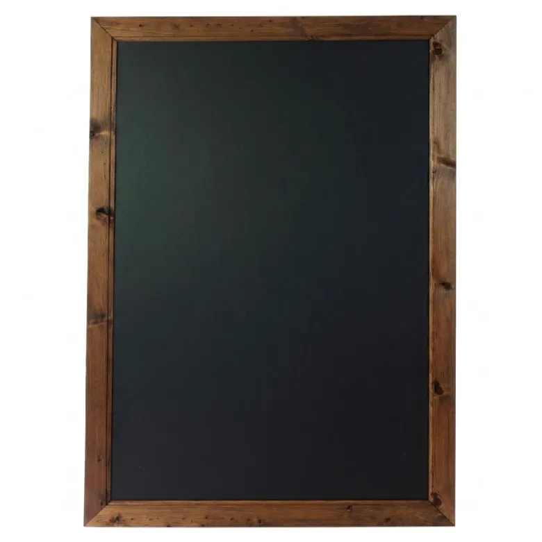 Indrammet tavle, Egetræ - 936mm x 636mm