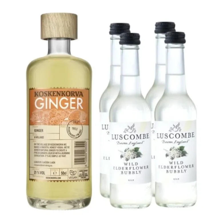 Ingefær & Hyldeblomst - Månedens Cocktail
