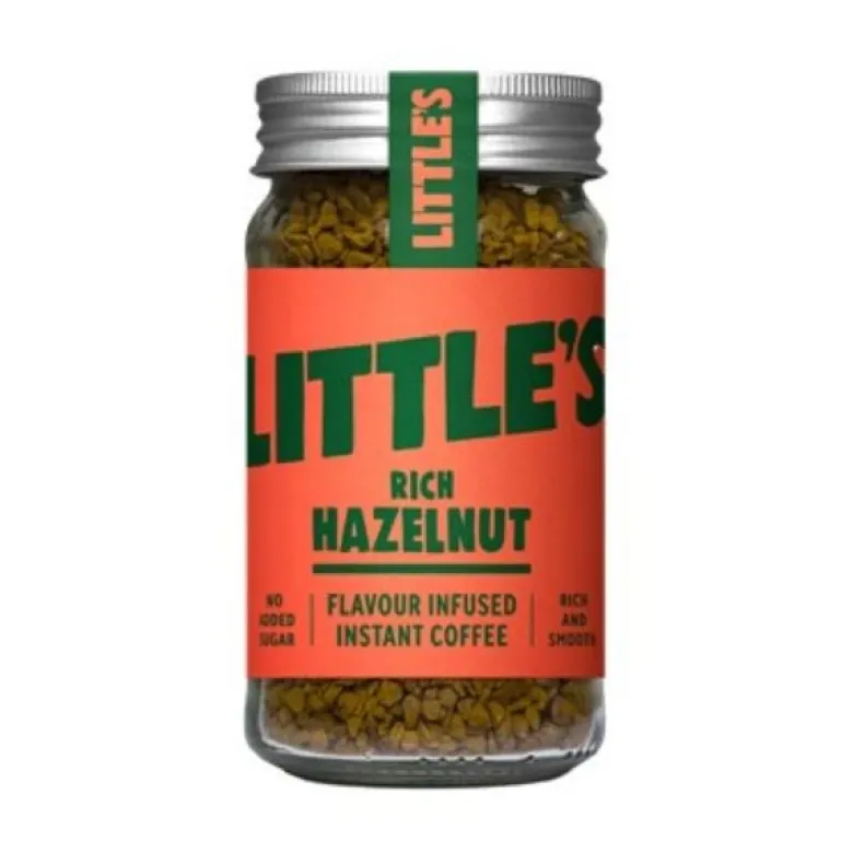Instant Kaffe med Hasselnøddesmag 50g Littles