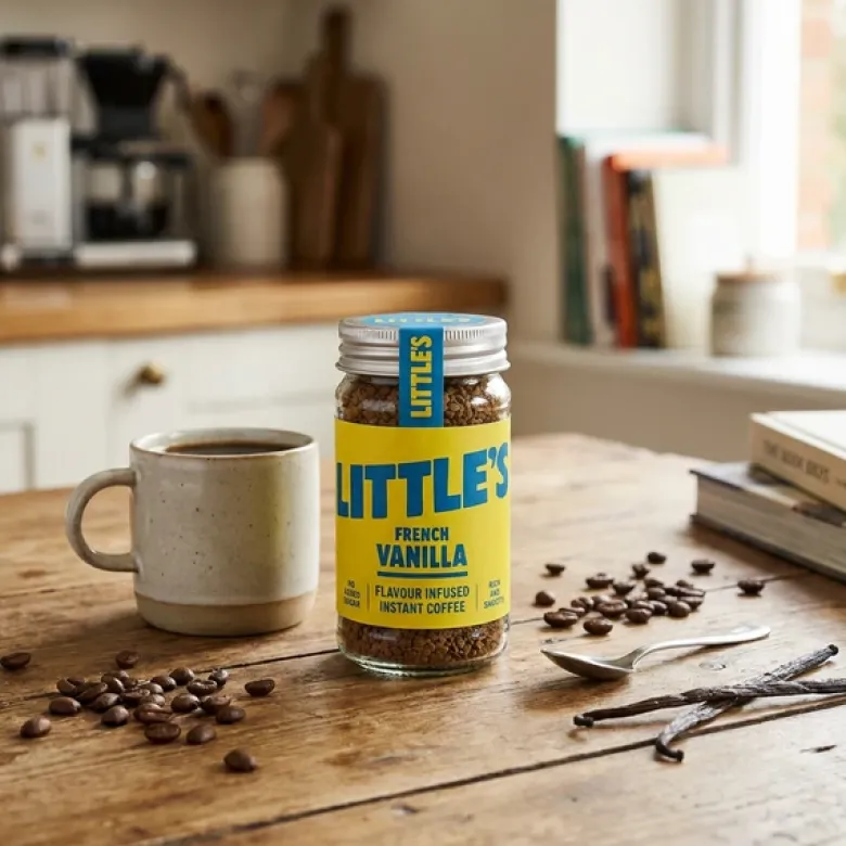 Instant Kaffe med Vaniliesmag 50g Littles