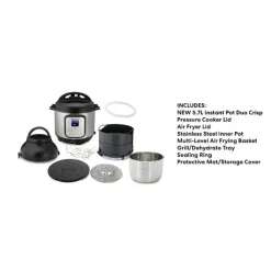 Instant Pot Pro Crisp 8 Multi Trykkoger og Airfryer