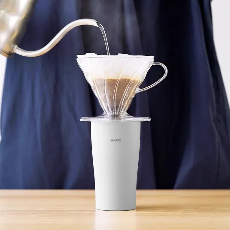Isoleret termokrus med låg 300ml - Hario