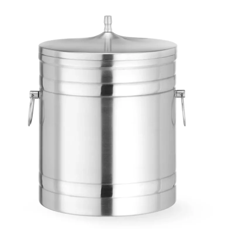 Isspand dobbeltvægget 5 l rustfrit stål 200x230 mm