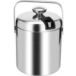 Isspand i rustfrit stål 1300 ml - Sølv