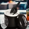 Isspand 4 liter antracit - plastik