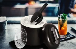 Isspand 4 liter antracit - plastik