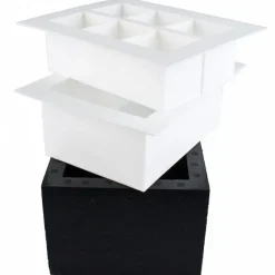 Isterningebakke til klare isterninger - 5x5x5cm