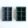 Isterningebakke til 6 store isterninger silikone 16,5x11,5x5 cm