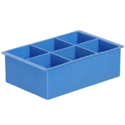 Isterningebakke 6 XL-terninger silikone