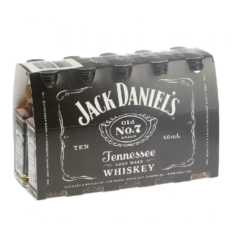 Jack Daniel's Old No.7 Whiskey 10 x 5cl