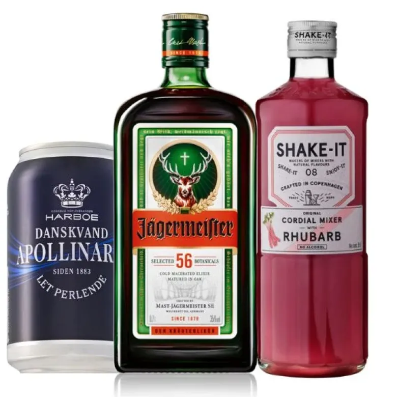 JÄGERMEISTER RABARBER - DrinksPakke