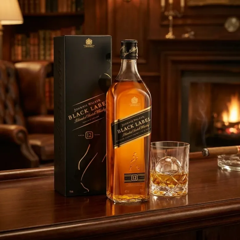 Johnnie Walker Black Label 12 Års Whisky 70 cl