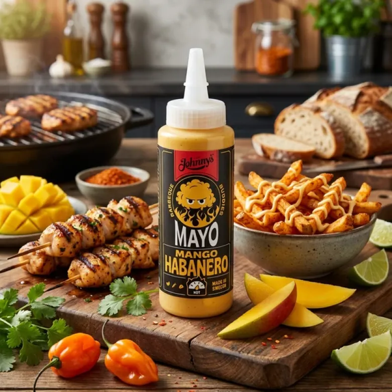 Johnny's Buddies Mango habanero mayo 255ml