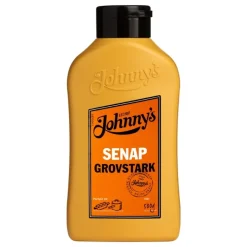 Johnnys grovstærk sennep 500g