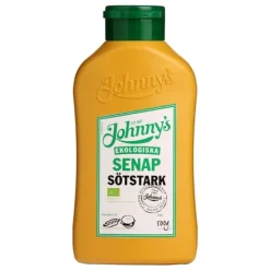 Johnnys Sennep Sødstærk Økologisk 500g