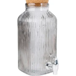 Juicedispenser Grå 3,35L Glas