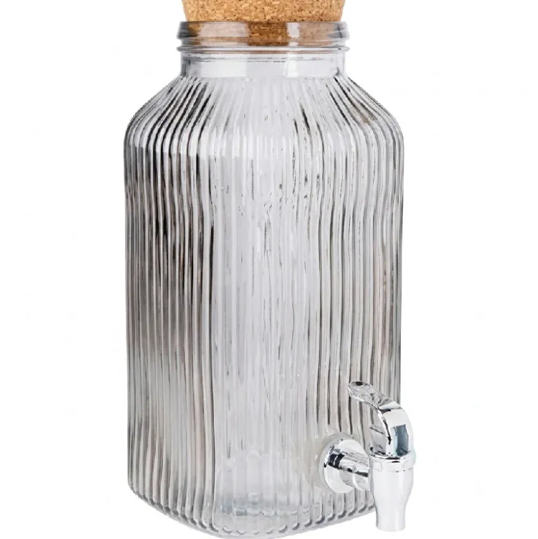 Juicedispenser Grå 3,35L Glas