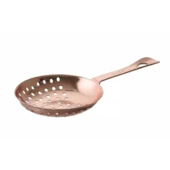 Julep-strainer rustfrit stål kobberlook 160x76 mm