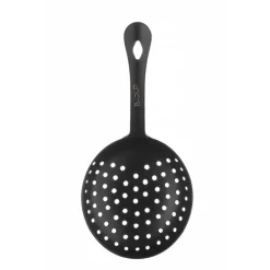 Julep-strainer rustfrit stål sort pulverlakering