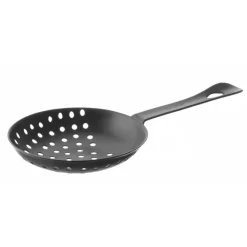 Julep-strainer rustfrit stål sort pulverlakering