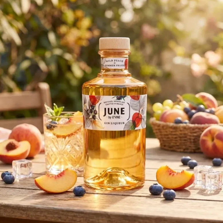 June by GVine Wild Peach & Fruits Gin
