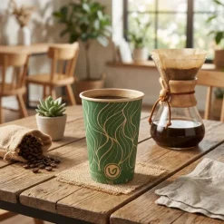 Kaffebæger 22 cl Ø70 mm Bæredygtig 100 stk.