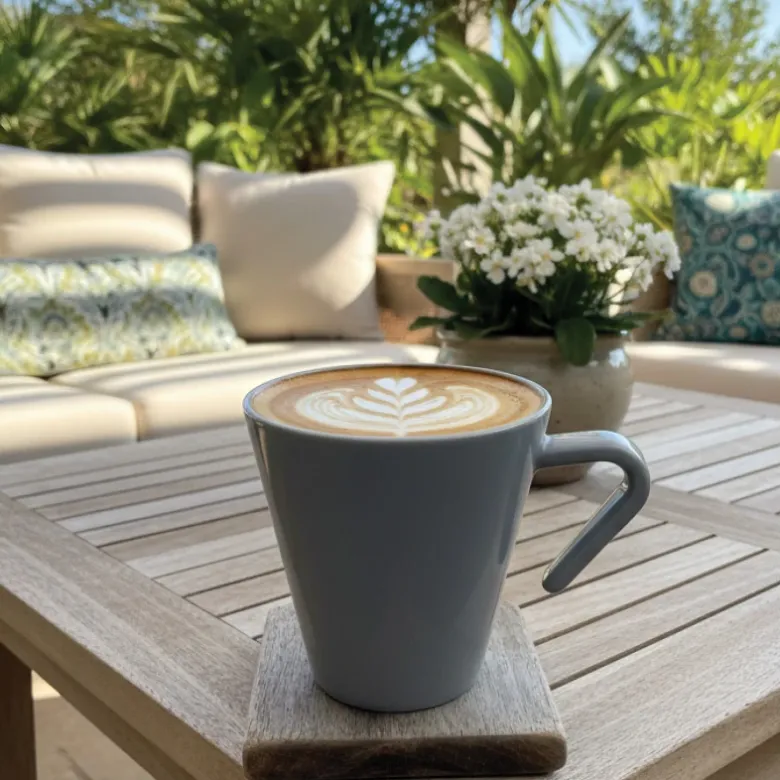 Kaffekrus Stabelbar 30 cl Grå PP-plastik BPA fri